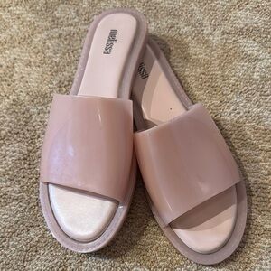 Melissa Women's Pink Slide Sandals
